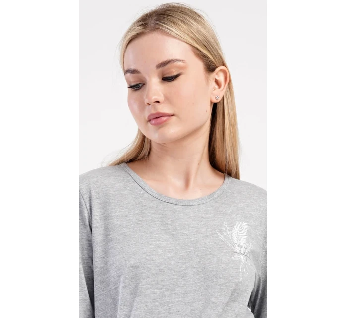 Dámské pyžamo dlouhé Peříčko