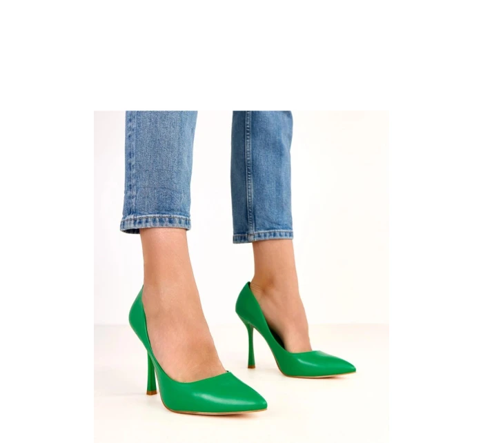 Lodičky na jehlovém podpatku model 220597 Solea Lodičky na jehlovém podpatku model 220597 Solea