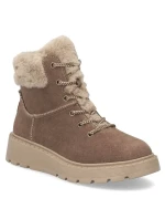 Boty s kožešinou W model 20739487 - Rieker Boty s kožešinou W model 20739487 - Rieker