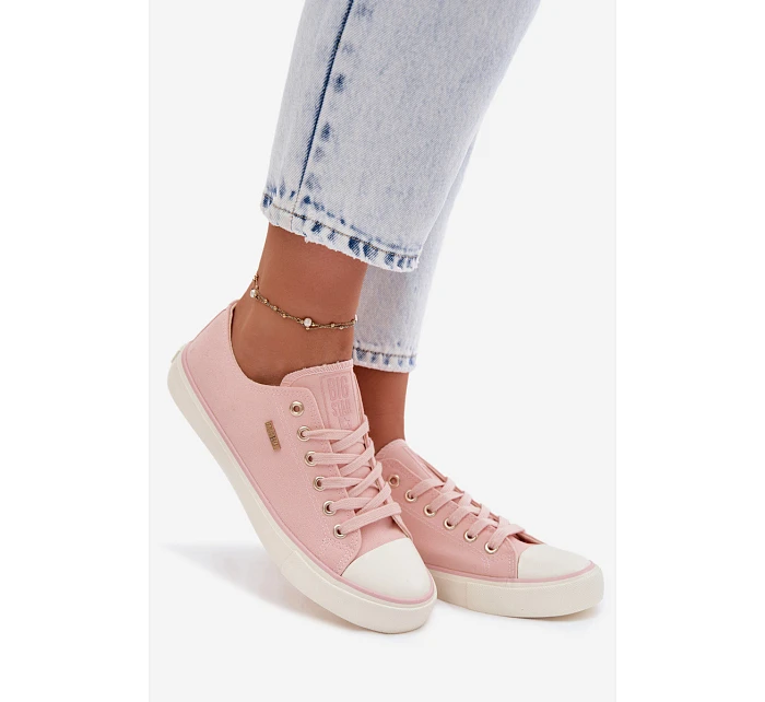 Dámské Nízké Tenisky Růžové Big Star TT274776