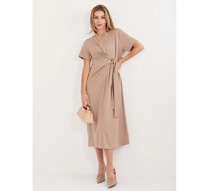 Sukienka MI SK model 22109931 ciemny bezowy - FPrice