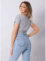 T shirt RV TS model 21302217 szary - FPrice T shirt RV TS model 21302217 szary - FPrice