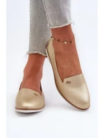 Dámské ploché mokasíny Gold model 21223618 - Kesi