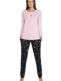 Dámské pyžamo Umbra Růžová s černou - Italian Fashion