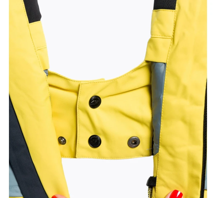 Pánská lyžařská bunda H4Z22 žluto-černá - 4F Pánská lyžařská bunda H4Z22 žluto-černá - 4F