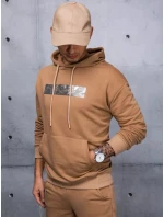 Pánská tepláková souprava velbloudí barvy model 21967483 - Dstreet