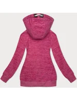 Růžová melanžová rozepínací polarová (fleecová) mikina (2310) Růžová melanžová rozepínací polarová (fleecová) mikina (2310)