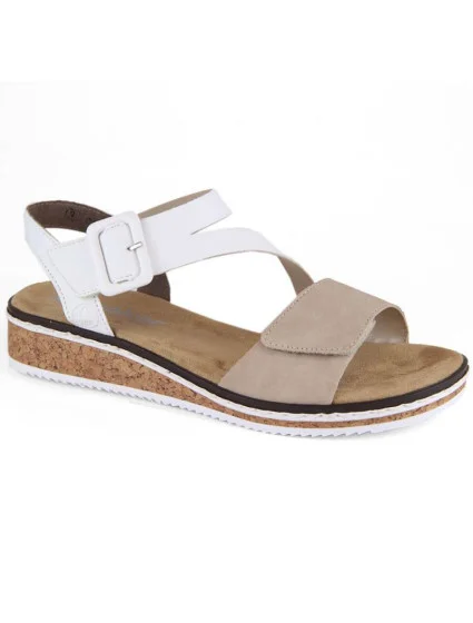 Pohodlné kombinované sandály Rieker W RKR678