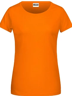 8007 Dámské tričko z bio bavlny model 22415453 orange - Daiber