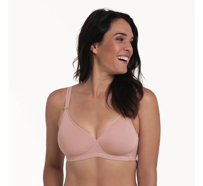Selma Pure soft podprsenka košíčky se spacer-výztuží 5231 rosewood - RosaFaia