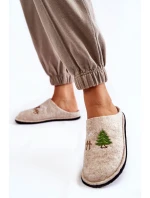 Domácí pantofle Big Star model 21600988 béžová - Big Star Shoes