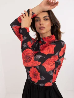 Šaty DHJ SK model 20590133 černá a červená - FPrice