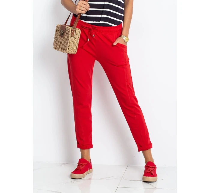 Tepláky RV DR 3589.08X červená