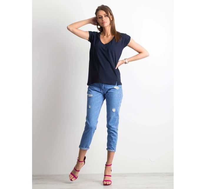 Tričko RV TS 4839.10P tmavě modrá