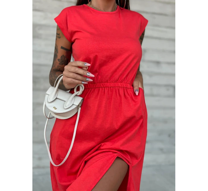 TW SK 2318 šaty.69P červená