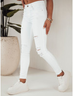 NOEL dámské džínové kalhoty bílé Dstreet UY1871