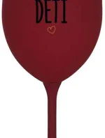 PROTOŽE DĚTI - bordo sklenice na víno 350 ml