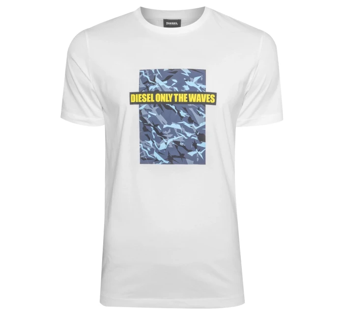 Pánské Tričko s krátkým rukávem 00ST5I-0NAVI-100 - Diesel Pánské Tričko s krátkým rukávem 00ST5I-0NAVI-100 - Diesel