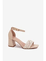 Sandály na podpatku  model 227455 Step in style