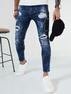 Pánské modré džínové kalhoty FashionStreet UX4149