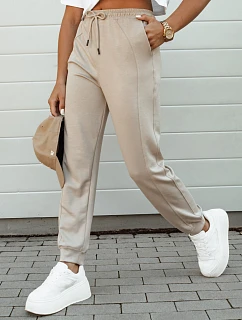 Dámské tepláky SMILL beige FashionStreet UY2112