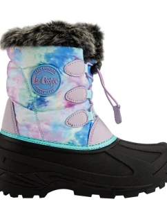 Dětské boty Lee Cooper fialové a modré LCJ-25-10-3778K