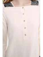 Noční košile s knoflíkovou légou model 18937154 - Vamp Noční košile s knoflíkovou légou model 18937154 - Vamp