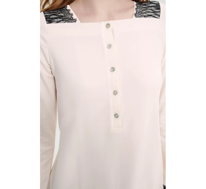 Noční košile s knoflíkovou légou model 18937154 - Vamp Noční košile s knoflíkovou légou model 18937154 - Vamp