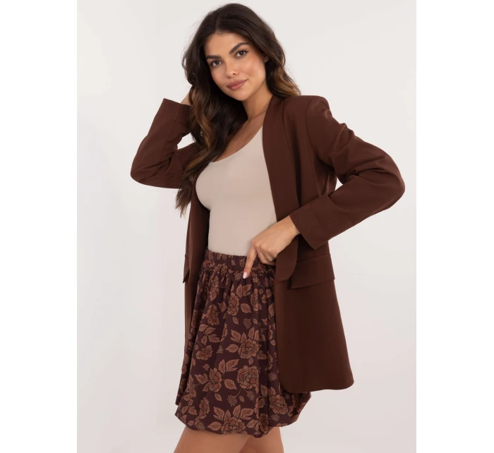 Sukně DHJ SD 19865 7.69P hnědá