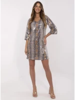 Šaty LK SK model 20976032 tmavě lila - FPrice