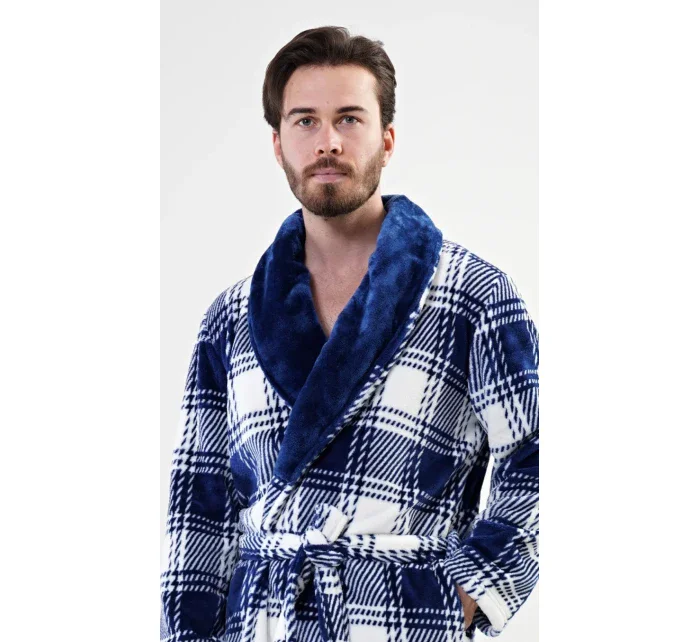 Pánský župan se šálovým límcem model 17741395 - Vienetta MAN