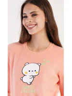 Dámské pyžamo dlouhé Kotě