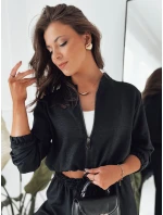Dámská bunda bomber MADDIE černá FashionStreet RY2318 Dámská bunda bomber MADDIE černá FashionStreet RY2318