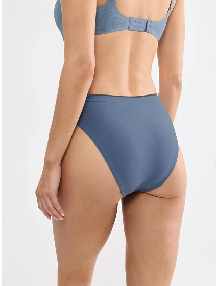 sloggi GO Sense High Leg C2P - Blue - SLOGGI Blue - SLOGGI