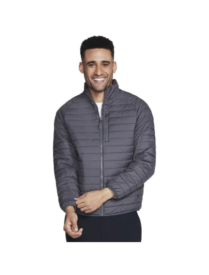 Skechers GO Shield Altitude Reversible Jacket JA139-BKCC Grey L Skechers GO Shield Altitude Reversible Jacket JA139-BKCC Grey L