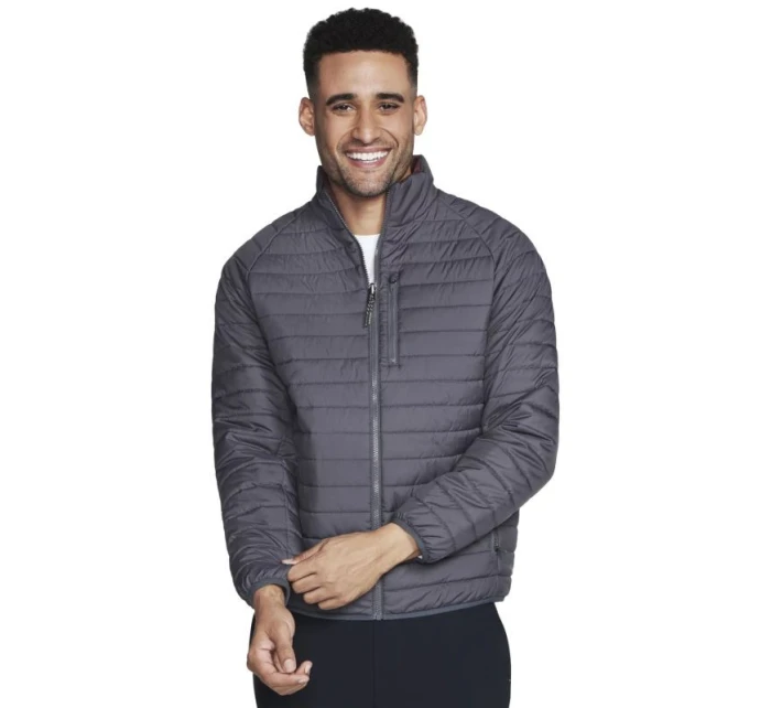 Skechers GO Shield Altitude Reversible Jacket JA139-BKCC Grey L Skechers GO Shield Altitude Reversible Jacket JA139-BKCC Grey L