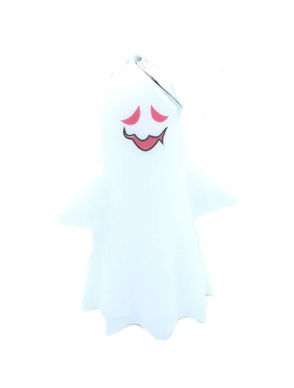 PŘÍVĚSEK DEKORATIVNÍ DUCH VEDL ČERVENÉ OČI