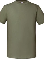 Fruit of the Loom Iconic 195 T Pánské těžké tričko 16.1422 classic olive
