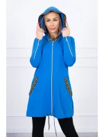 Halenka s ozdobnou chrpovou stuhou Halenka s ozdobnou chrpovou stuhou