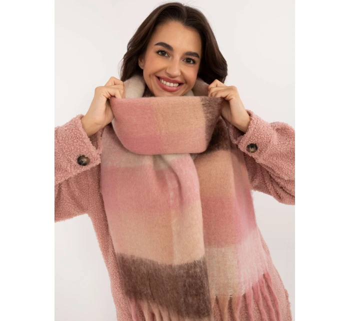 Šála AT SZ model 20527584 tmavě růžová - FPrice