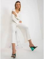 Kalhoty VI SP 20261.32X ecru Kalhoty VI SP 20261.32X ecru