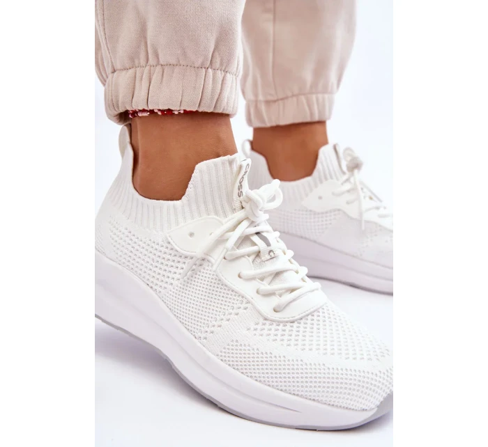 Dámské Cross Jeans Slip-on Sneakers LL2R4031C bílá
