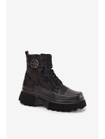 Dámské boty Artiker – černé, na platformě Dámské boty Artiker – černé, na platformě