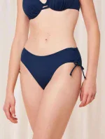 Dámské plavkové kalhotky Summer Mix & Match Midi 01 sd 00RA tmavě modré - Triumph