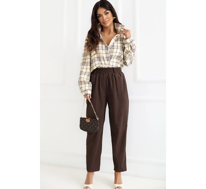 Kordové kalhoty model 226966 Rue Paris