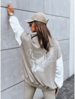 Dámská bunda  bomber tmavě béžová Dstreet model 21970724 - FashionStreet