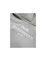 Bluza Peak Performance Jr Original Hood zielony