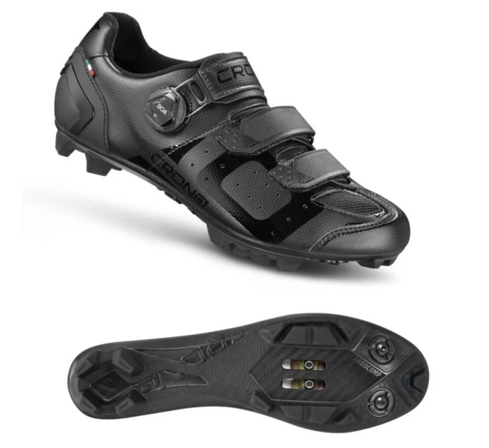buty MTB model 21845716 czarne 46 kompozyt - Crono
