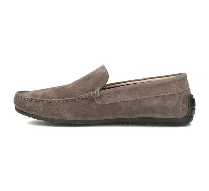 Pánské kožené mokasíny polobotky model 22061132 - FILIPPO Pánské kožené mokasíny polobotky model 22061132 - FILIPPO