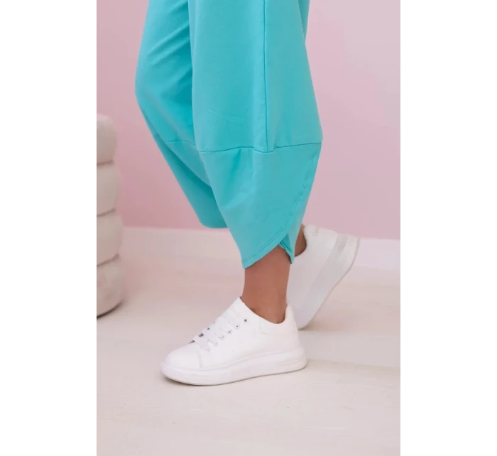 Bavlněná mikina kalhoty set mincovna Bavlněná mikina kalhoty set mincovna